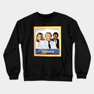 Matlock TV Show Gold BLK Crewneck Sweatshirt